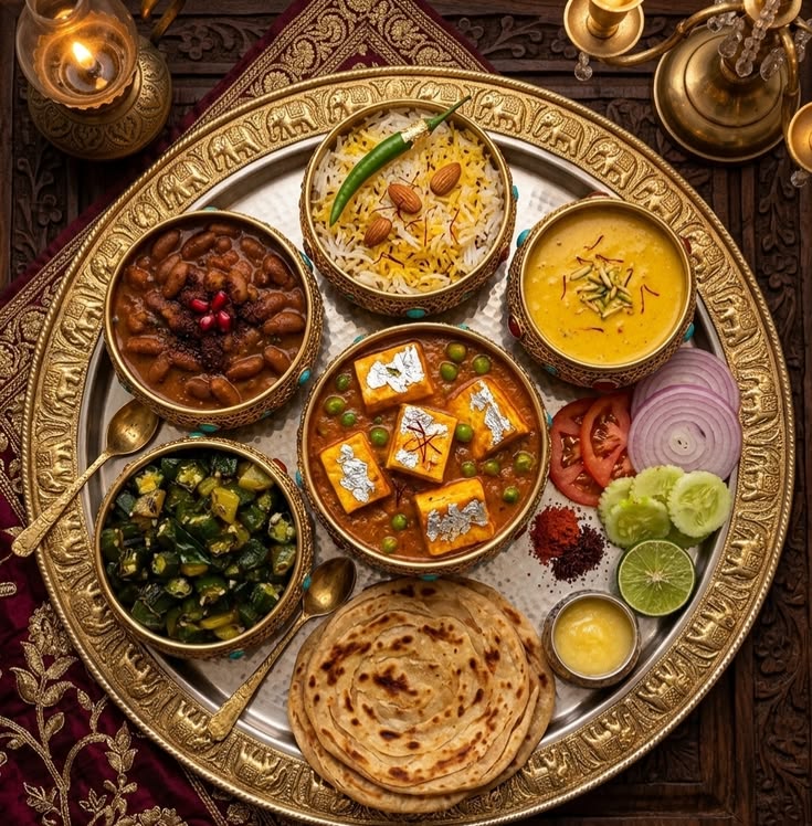 Indian Vegetarian Thali