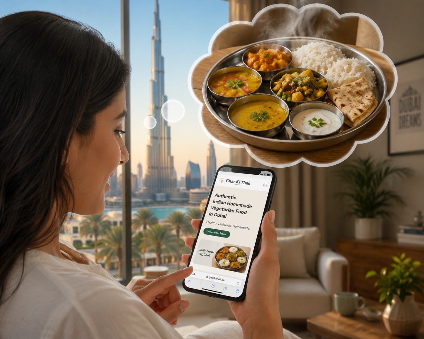 Best Vegetarian Tiffin Service in Dubai